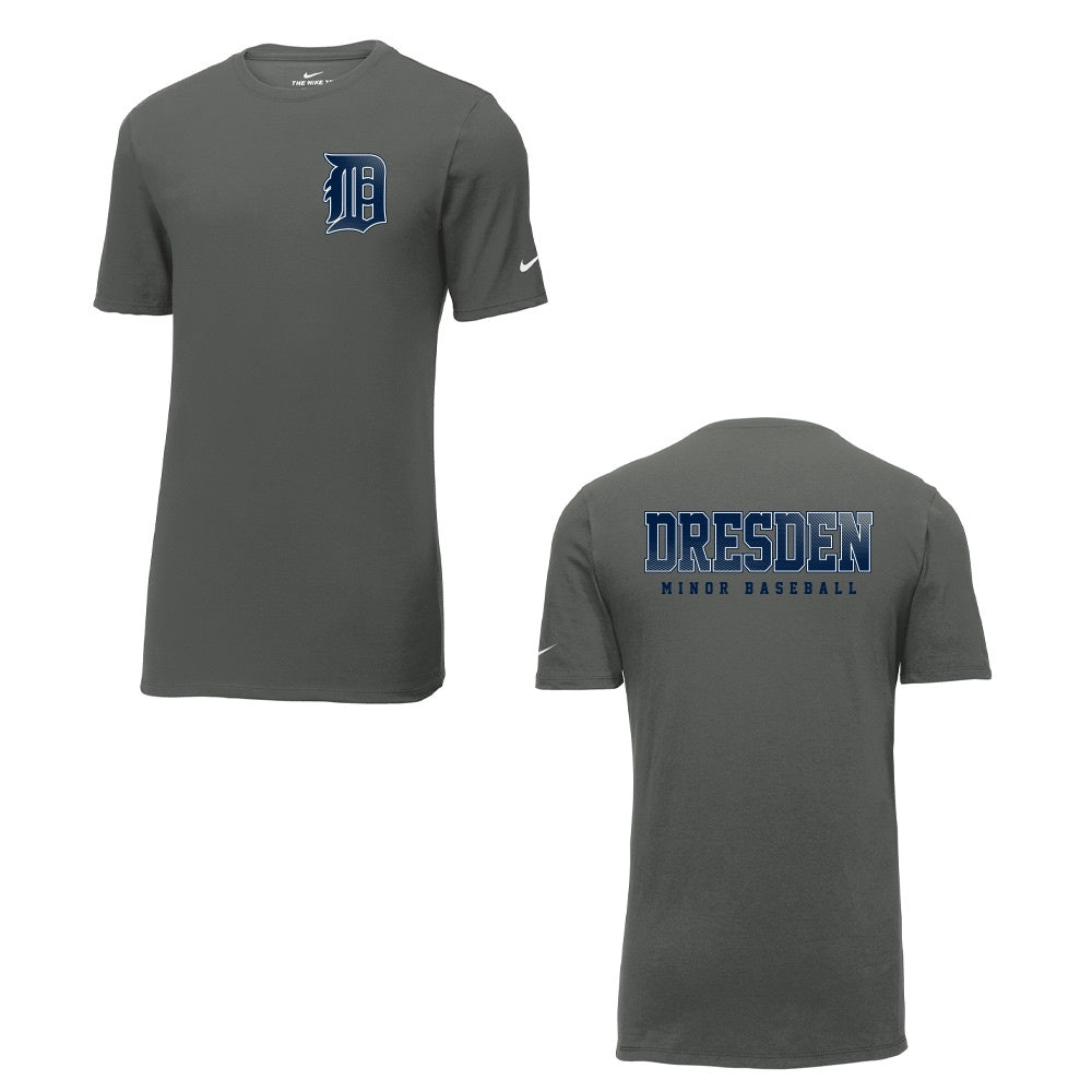 Dresden Minor Baseball Adult Nike Dri-FIT Cotton/Poly Tee