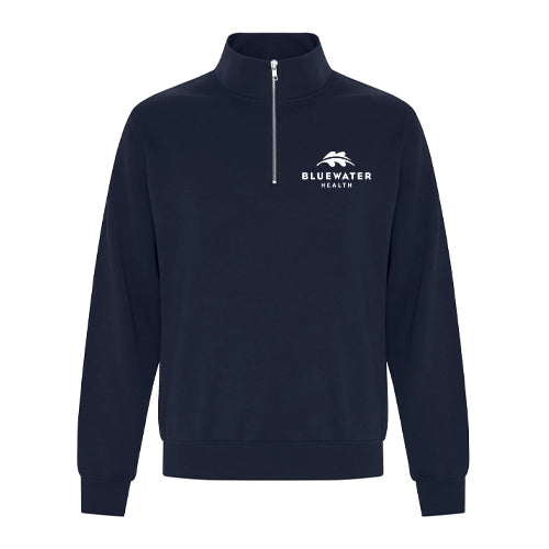 Bluewater Health Adult Everyday Fleece 1/4 Zip Sweatshirt