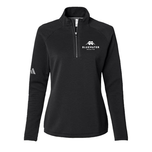 Bluewater Health Ladies' Adidas Spacer Quarter-Zip Pullover
