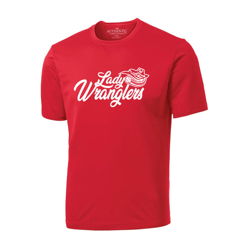 Wyoming Lady Wranglers Youth Performance T-Shirt