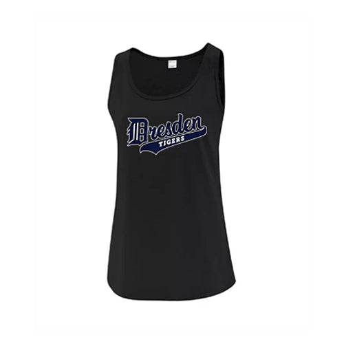 Dresden Minor Baseball Ladies' Cotton Tank Top