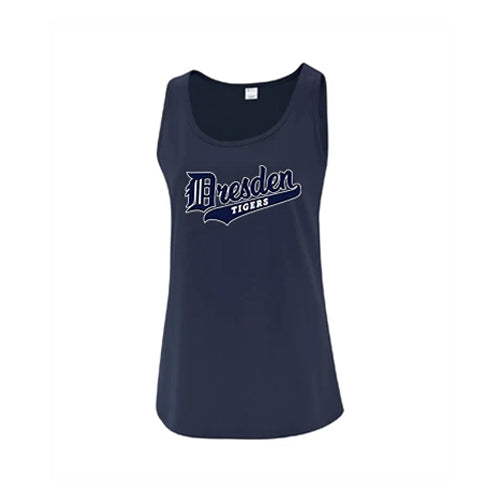 Dresden Minor Baseball Adult Everyday Cotton Tank Top