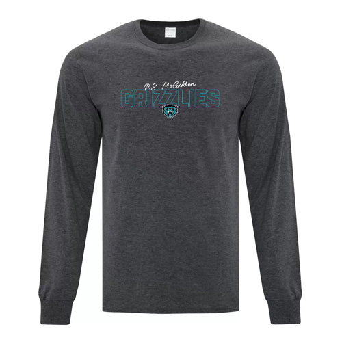 PE McGibbon Adult Everyday Cotton Long Sleeve T-Shirt