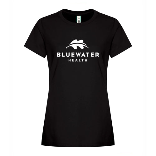 Bluewater Health Ladies' Element Ring Spun Cotton Tee