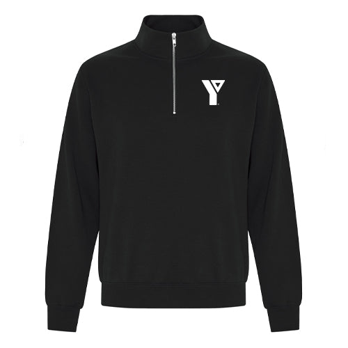 YMCA Staff Adult Everyday Fleece 1/4 Zip Sweatshirt