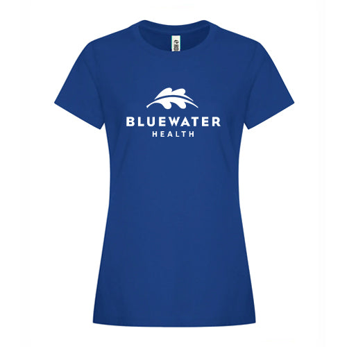 Bluewater Health Ladies' Element Ring Spun Cotton Tee