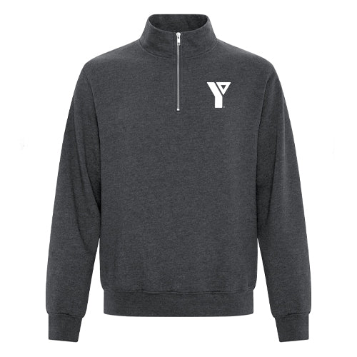 YMCA Staff Adult Everyday Fleece 1/4 Zip Sweatshirt (12 pc)