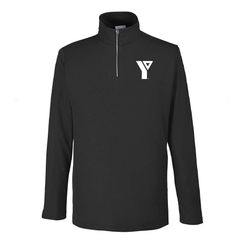 YMCA Staff Adult Fusion ChromaSoft™ Pique Quarter-Zip Pullover
