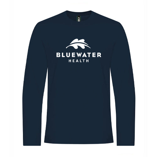 Bluewater Health Adult Element Ring Spun Cotton Long Sleeve Tee