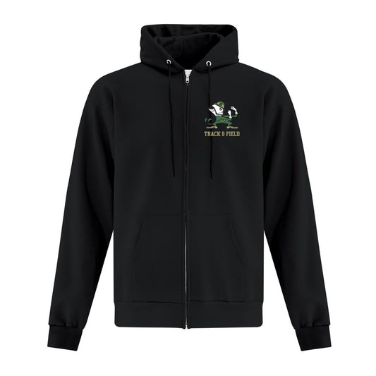 St Pats Track & Field Adult Everyday Fleece Full Zip Hooded Sweatshirt