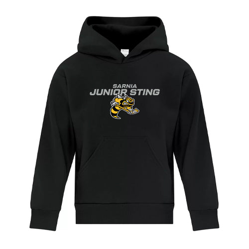 Sarnia Jr Sting Youth Everyday Fleece Hooded Sweatshirt