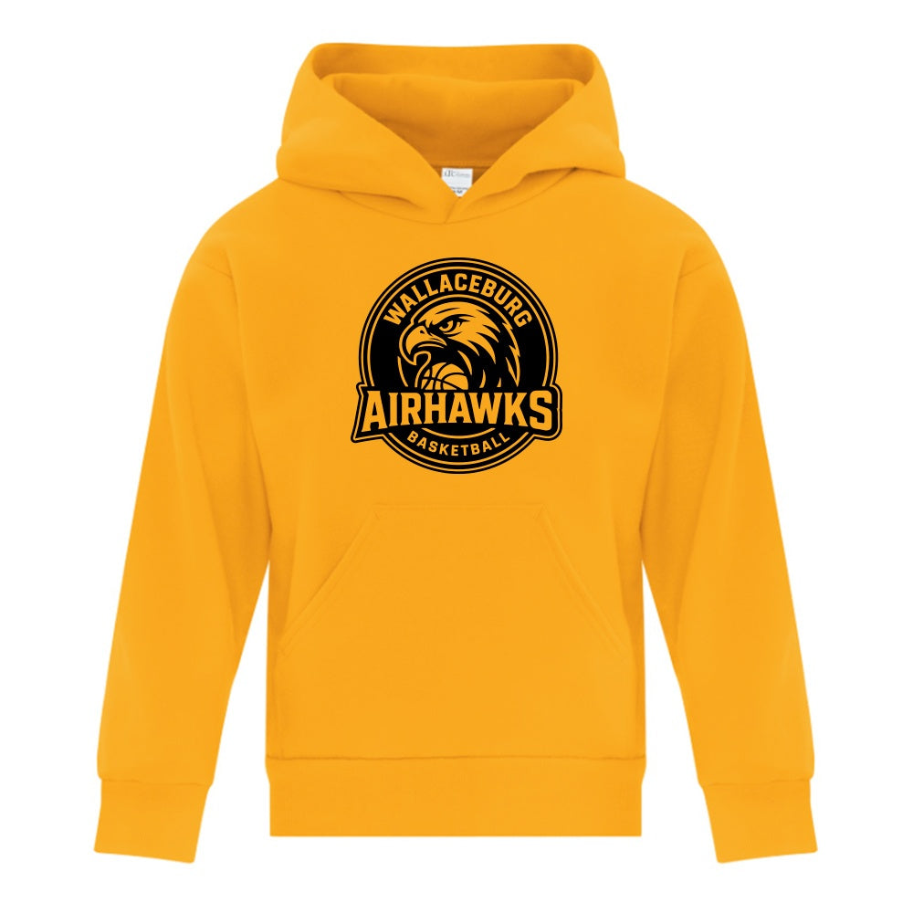 Wallaceburg Airhawks Youth Everyday Fleece Hooded Sweatshirt