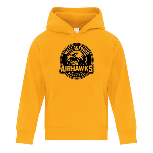 Wallaceburg Airhawks Youth Everyday Fleece Hooded Sweatshirt