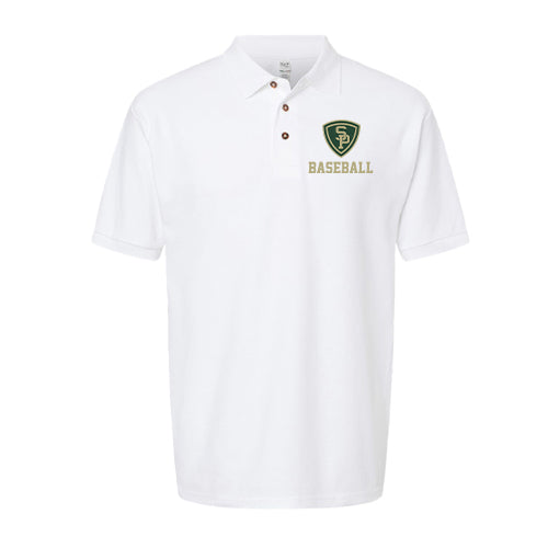 St. Pats Baseball Adult Ring-Spun Piqué Polo
