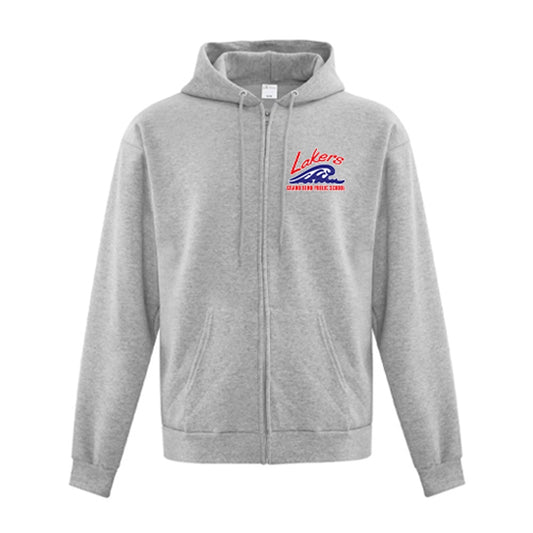 Grand Bend Adult Everyday Fleece Full Zip Hooded Sweatshirt