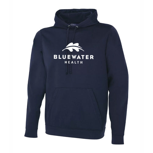 Bluewater Health Adult Game Day Fleece Hooded Sweatshirt