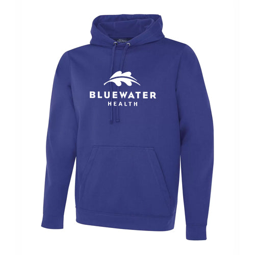 Bluewater Health Adult Game Day Fleece Hooded Sweatshirt