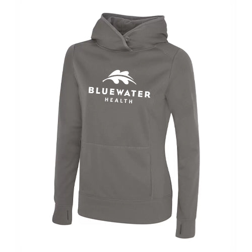 Bluewater Health Ladies' Game Day Fleece Hooded Sweatshirt
