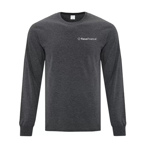 Focus Financial Adult Cotton Long Sleeve T-Shirt