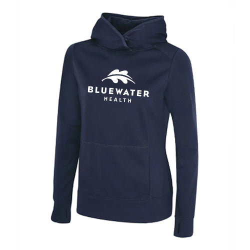 Bluewater Health Ladies' Game Day Fleece Hooded Sweatshirt