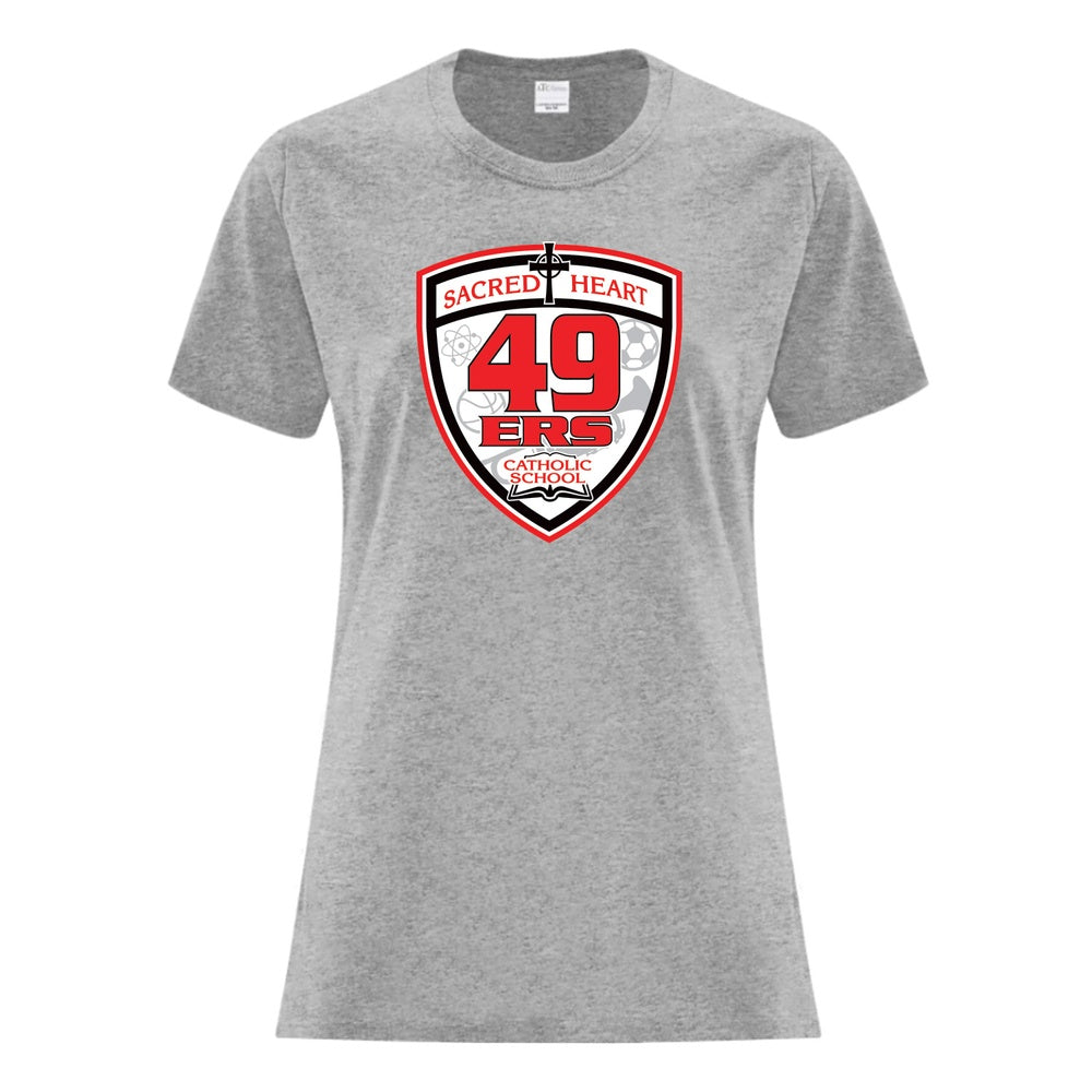 Sacred Heart Ladies' Everyday Cotton T-Shirt