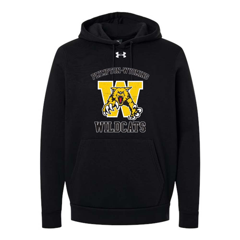 Plympton-Wyoming Adult Under Armour Team Icon Fleece Hooded Sweatshirt