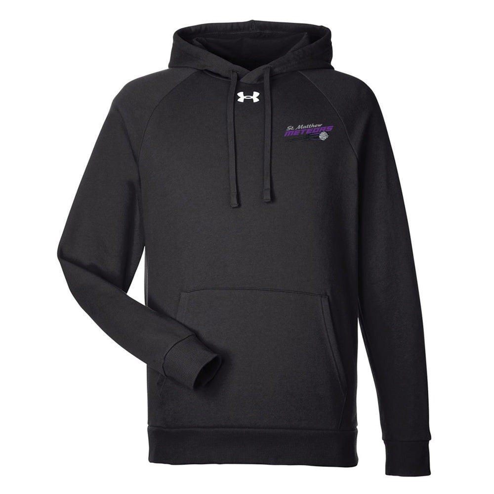 St Matthew Adult Under Armour Rival Fleece Hooded Sweatshirt