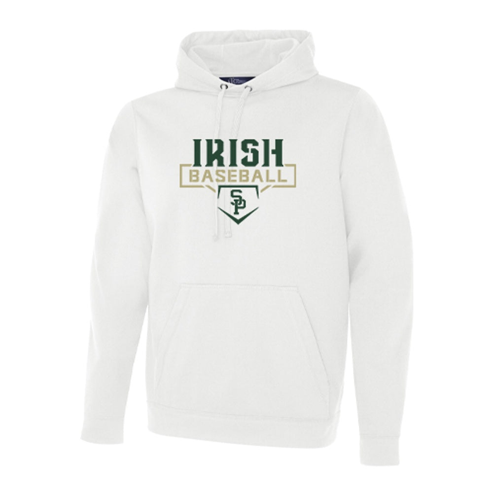 St. Pats Baseball Adult Game Day Fleece Hooded Sweatshirt
