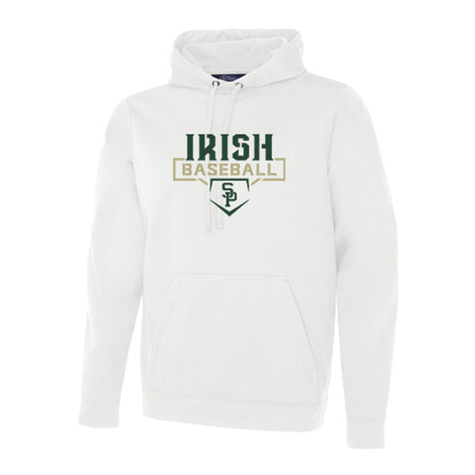 St. Pats Baseball Adult Game Day Fleece Hooded Sweatshirt
