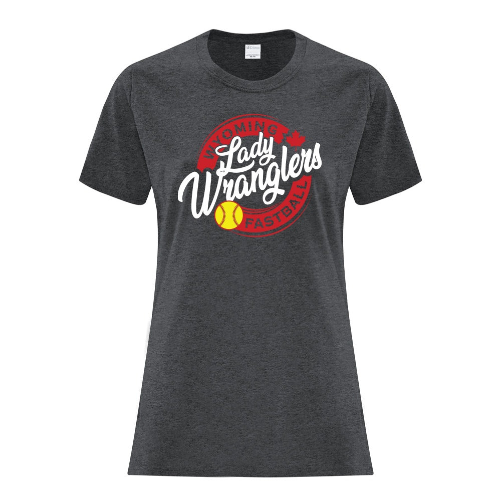 Wyoming Lady Wranglers Ladies' Cotton T-Shirt