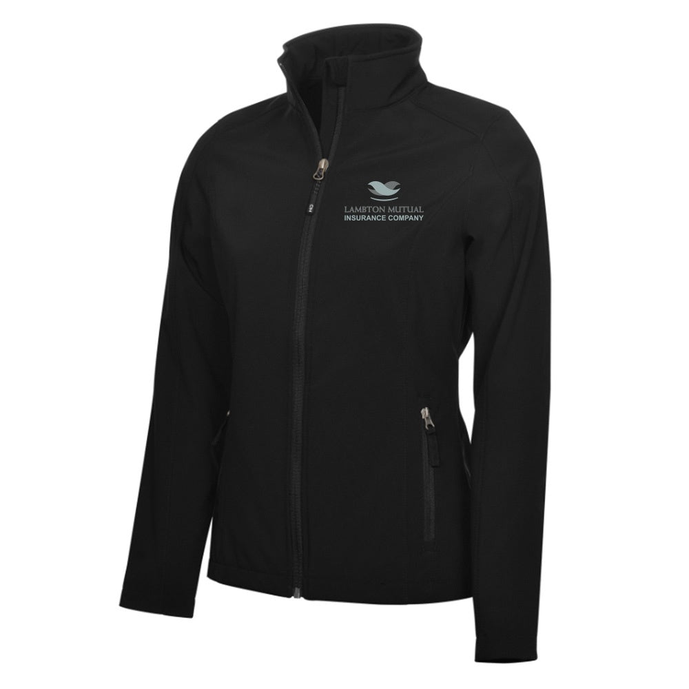 Lambton Mutual Insurance Ladies' Water Repellent Soft Shell Jacket