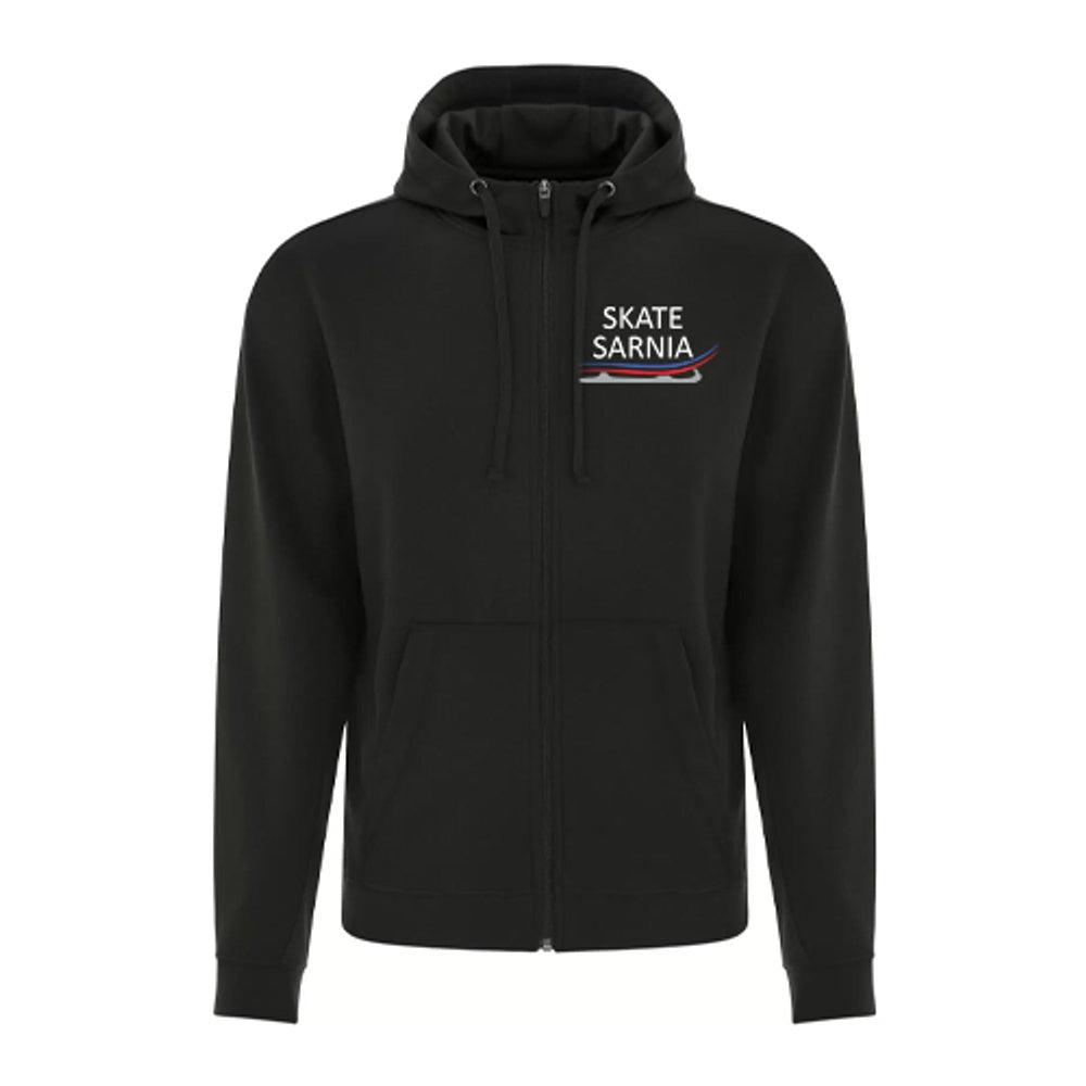 Skate Sarnia Adult Game Day Fleece Full Zip Hooded Sweatshirt