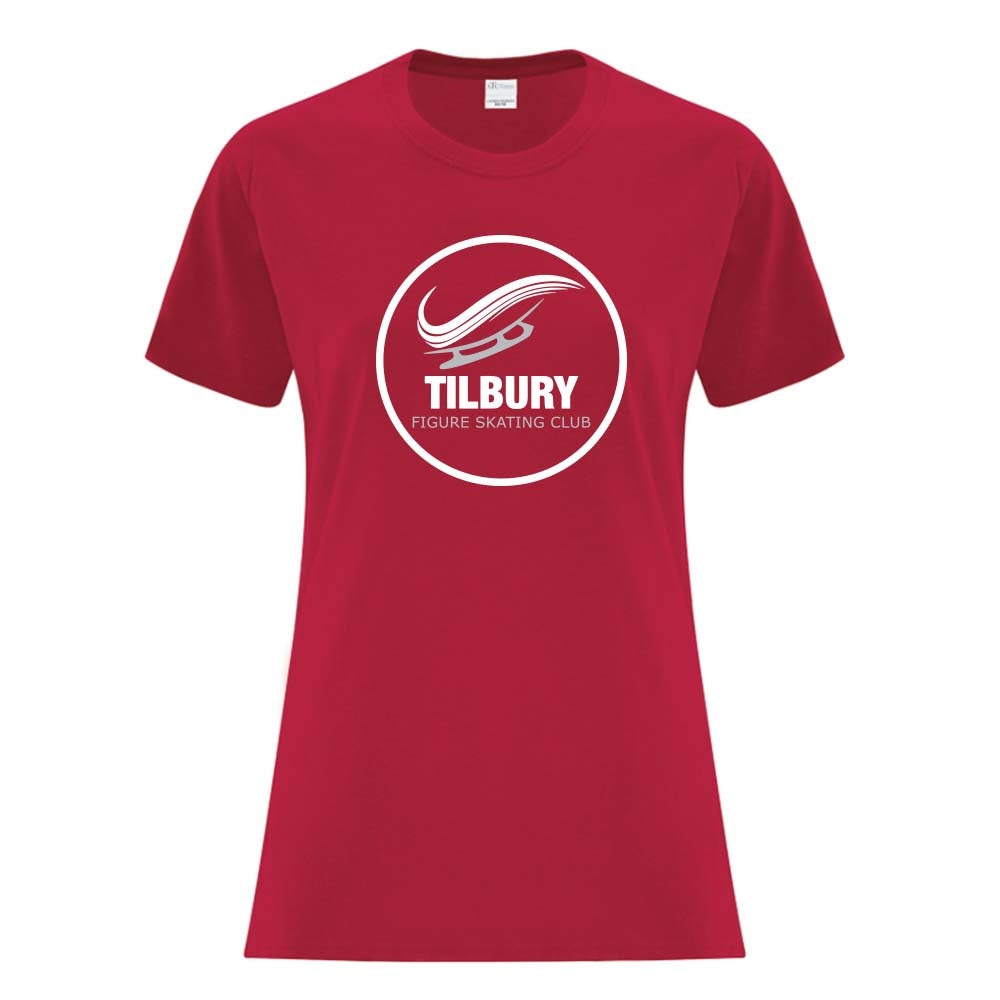Tilbury Figure Skating Ladies' Cotton T-Shirt