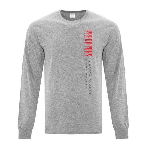 Lambton Shores Predators Youth Everday Cotton Long Sleeve T-Shirt