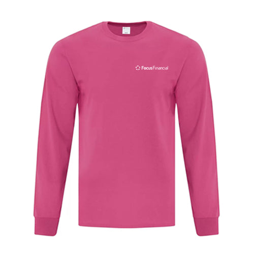 Focus Financial Adult Cotton Long Sleeve T-Shirt