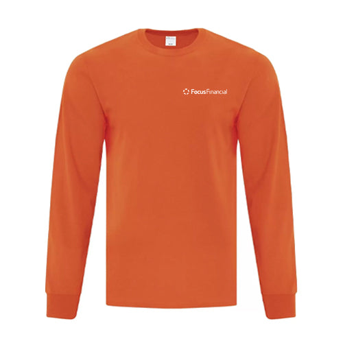 Focus Financial Adult Cotton Long Sleeve T-Shirt