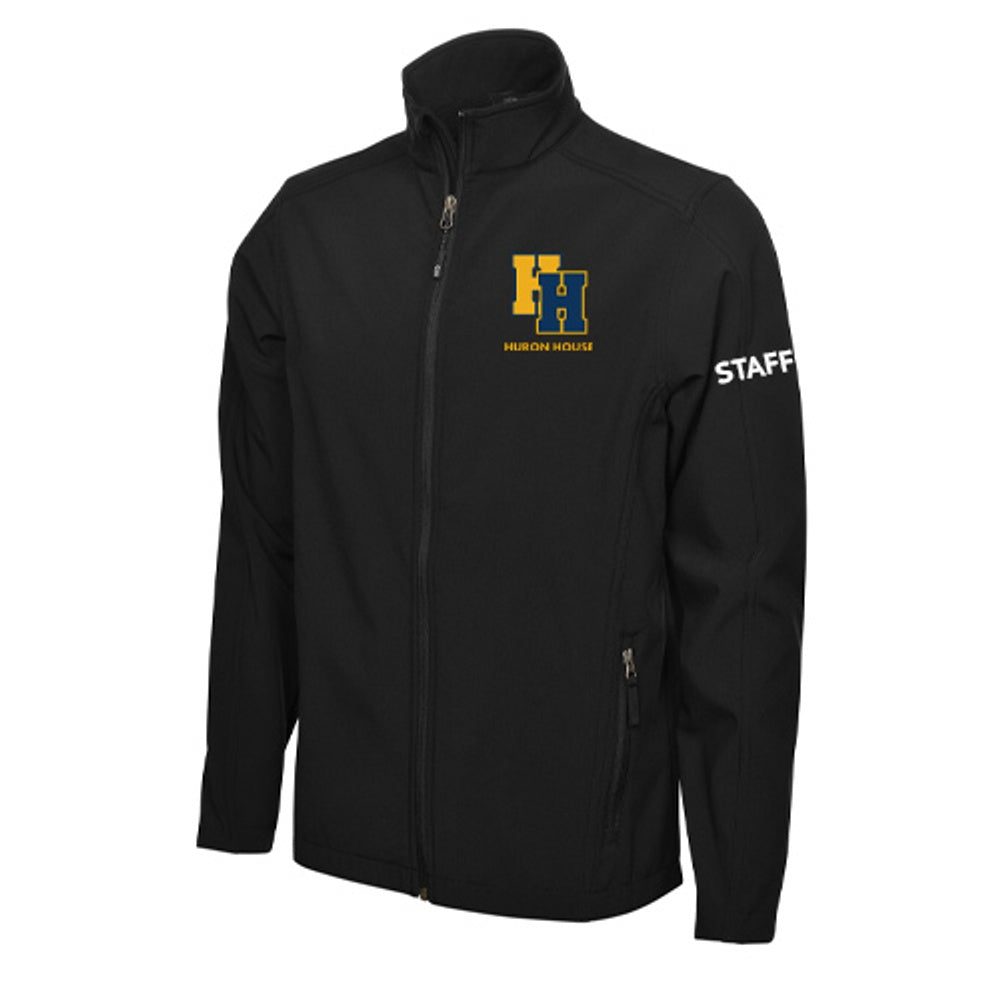 Huron House Boys Home Adult Everyday Water Repellent Soft Shell Jacket