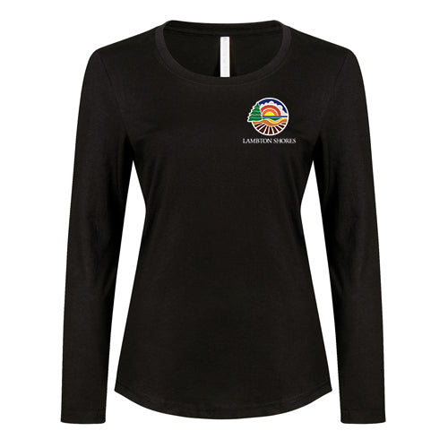 Municipality of Lambton Shores Ladies' Eurospun Ring Spun Long Sleeve Tee