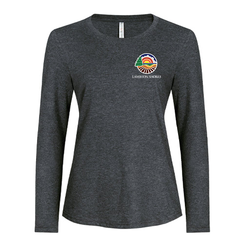 Municipality of Lambton Shores Ladies' Eurospun Ring Spun Long Sleeve Tee