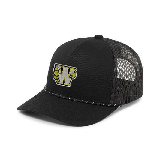 Plympton-Wyoming Trucker Snapback Braid Cap