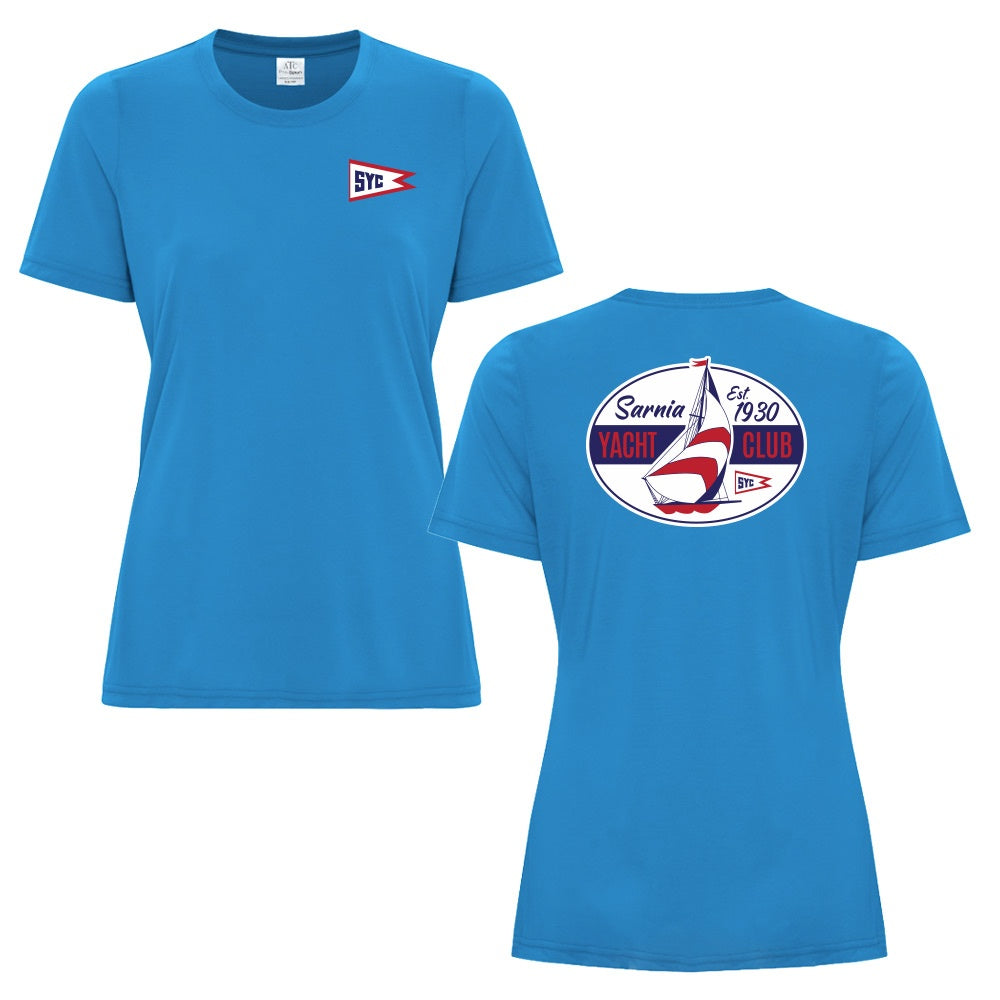 Sarnia Yacht Club Ladies' Pro Spun T-Shirt