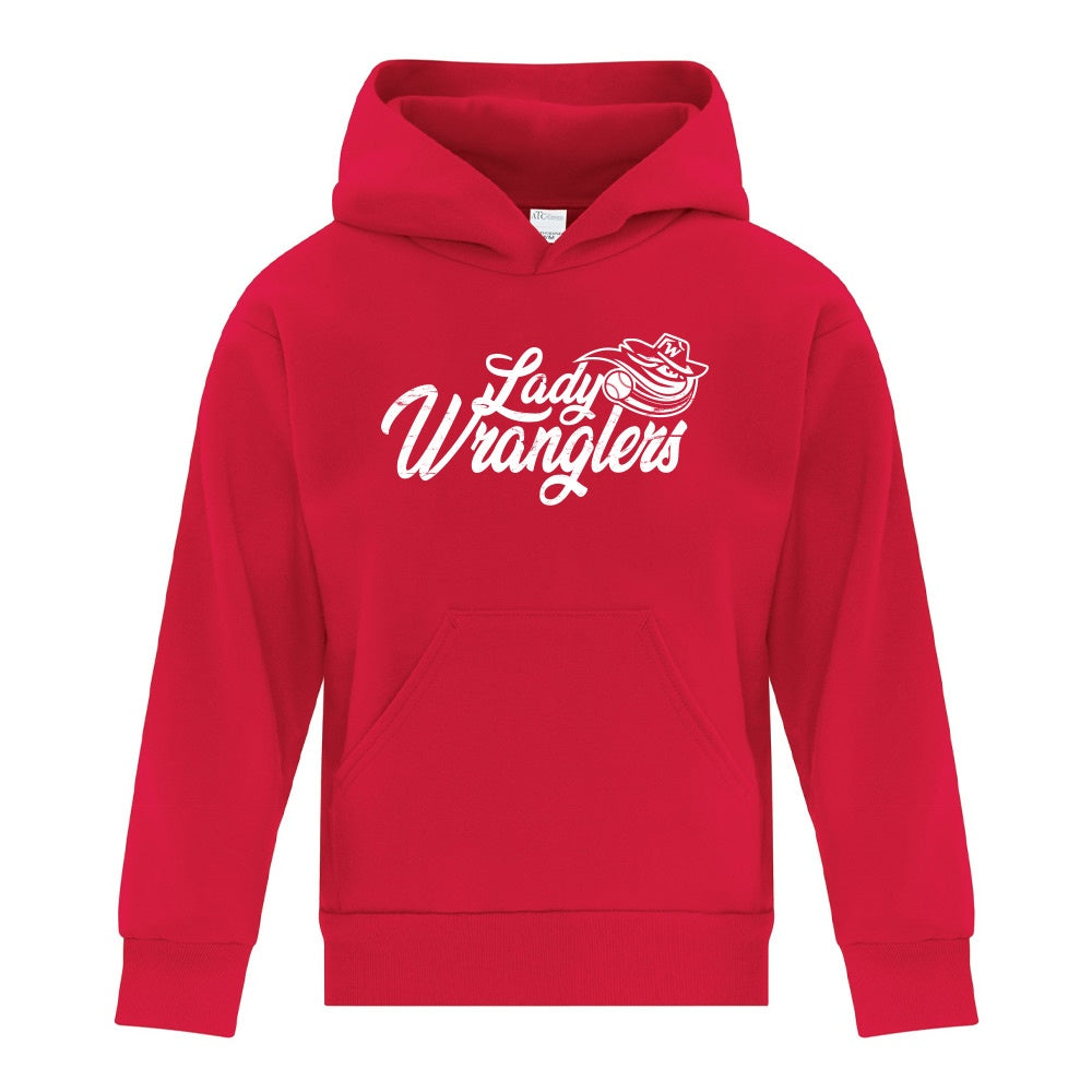 Wyoming Lady Wranglers Youth Fleece Hooded Sweatshirt