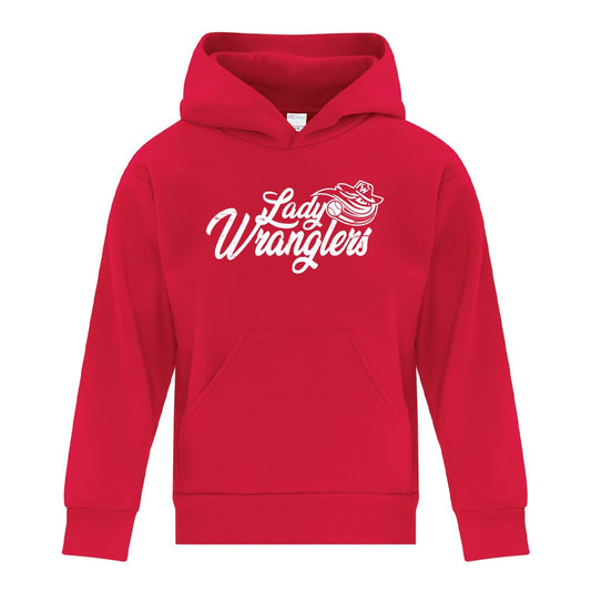 Wyoming Lady Wranglers Youth Fleece Hooded Sweatshirt