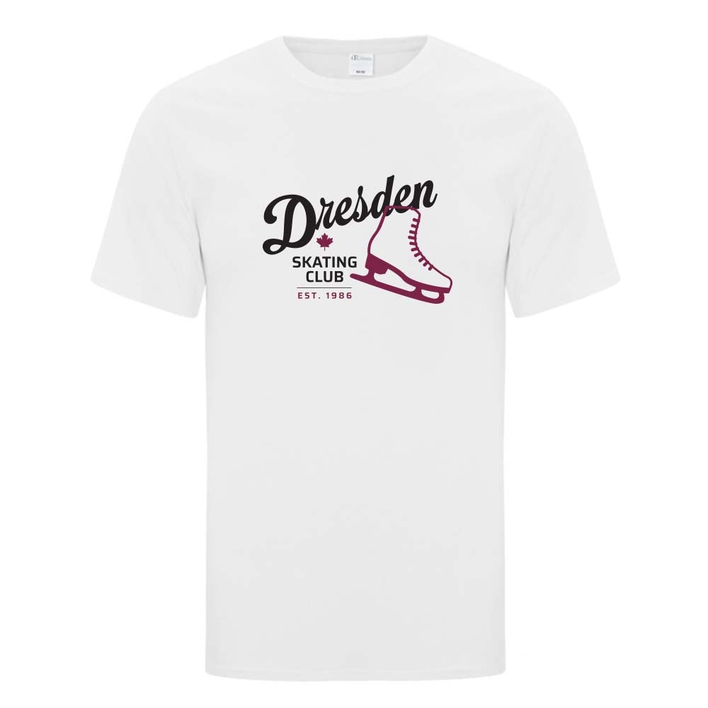Dresden Skating Club Adult Cotton T-Shirt