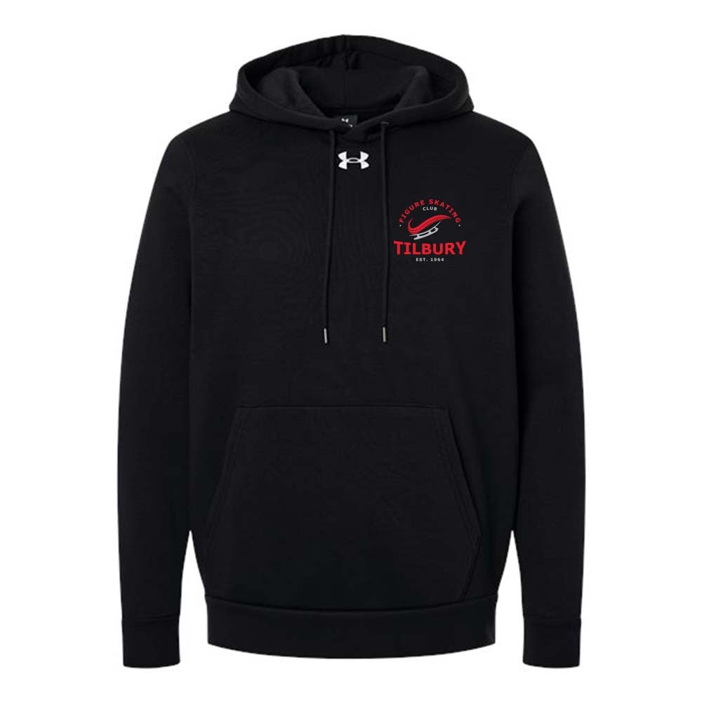 Tilbury Figure Skating Adult Under Armour Team Icon Fleece Hooded Sweatshirt (Alt. Logo)