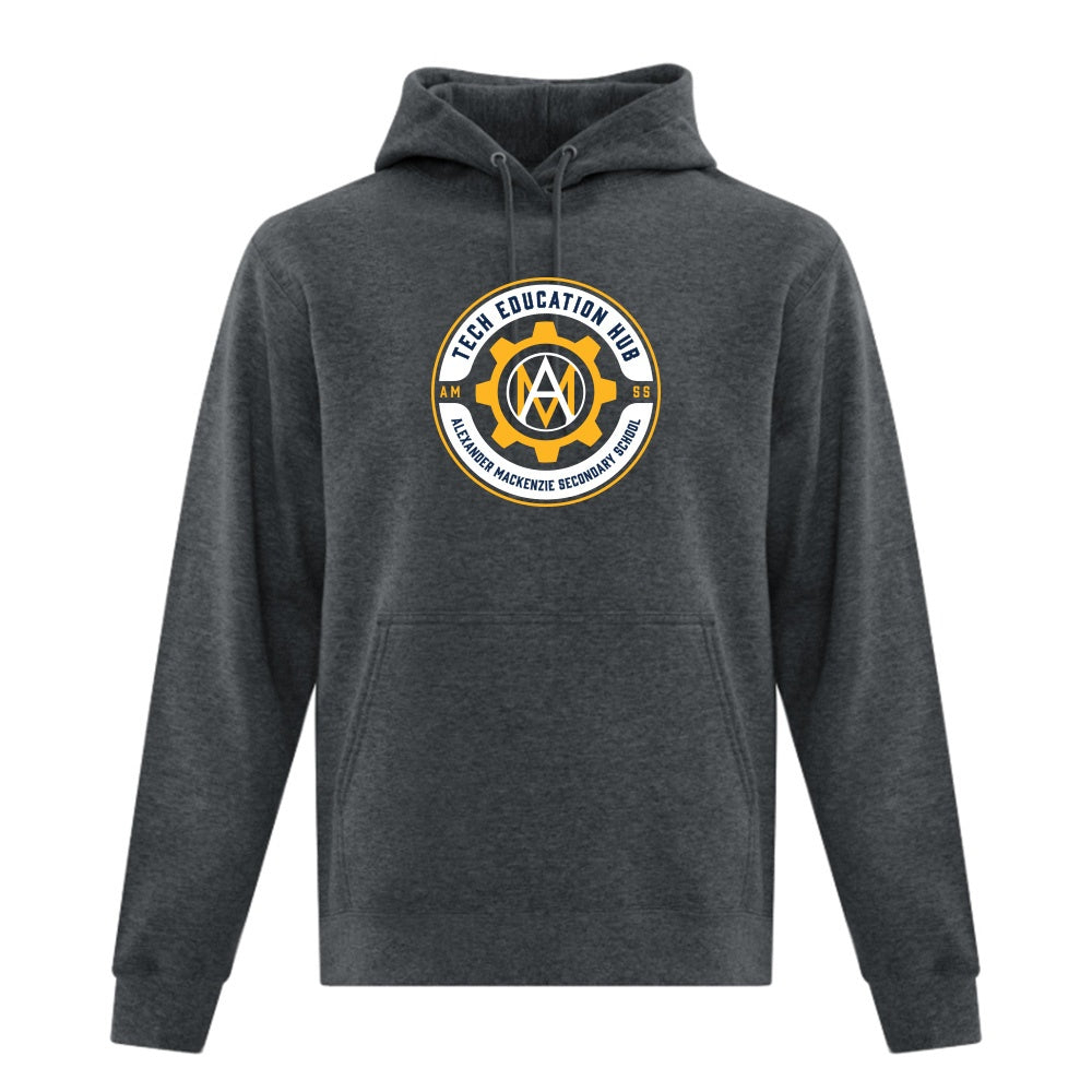 Technological Education Hub Adult Fleece Hooded Sweatshirt