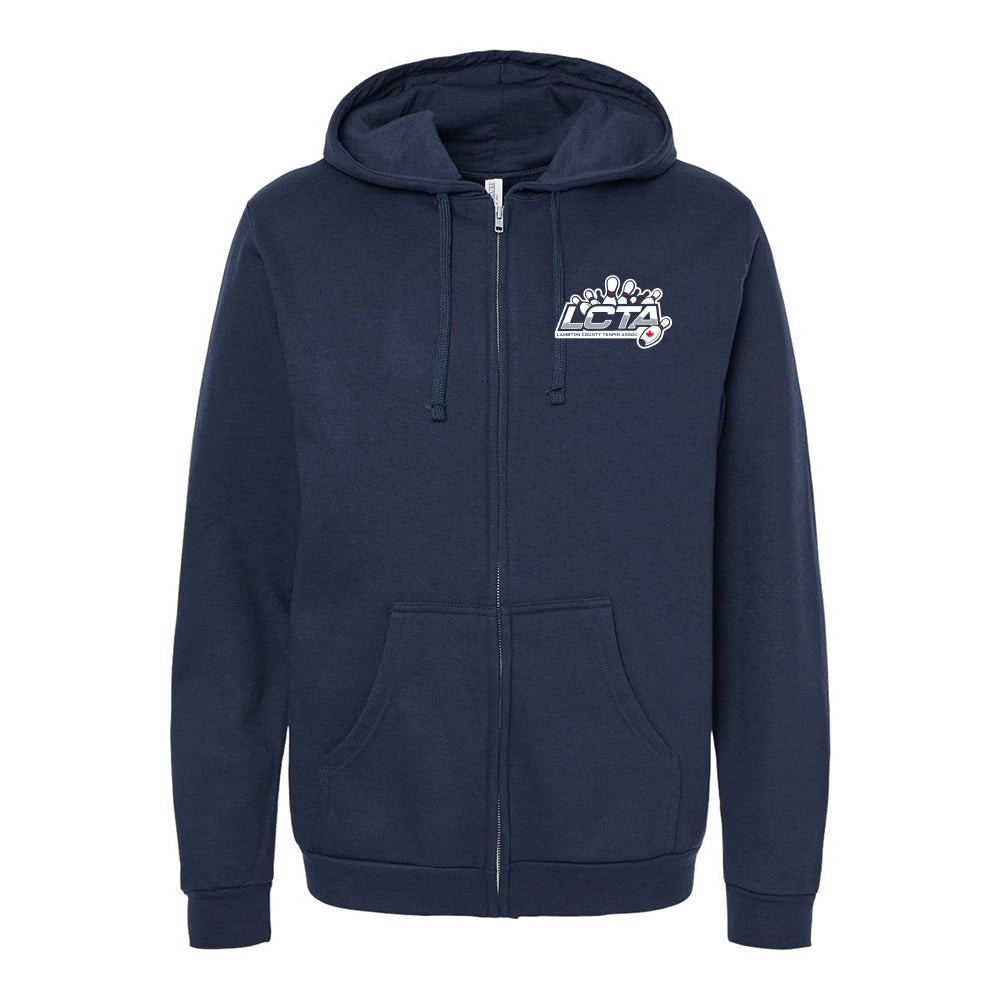 LCTA Adult Zipper Fleece Hoodie
