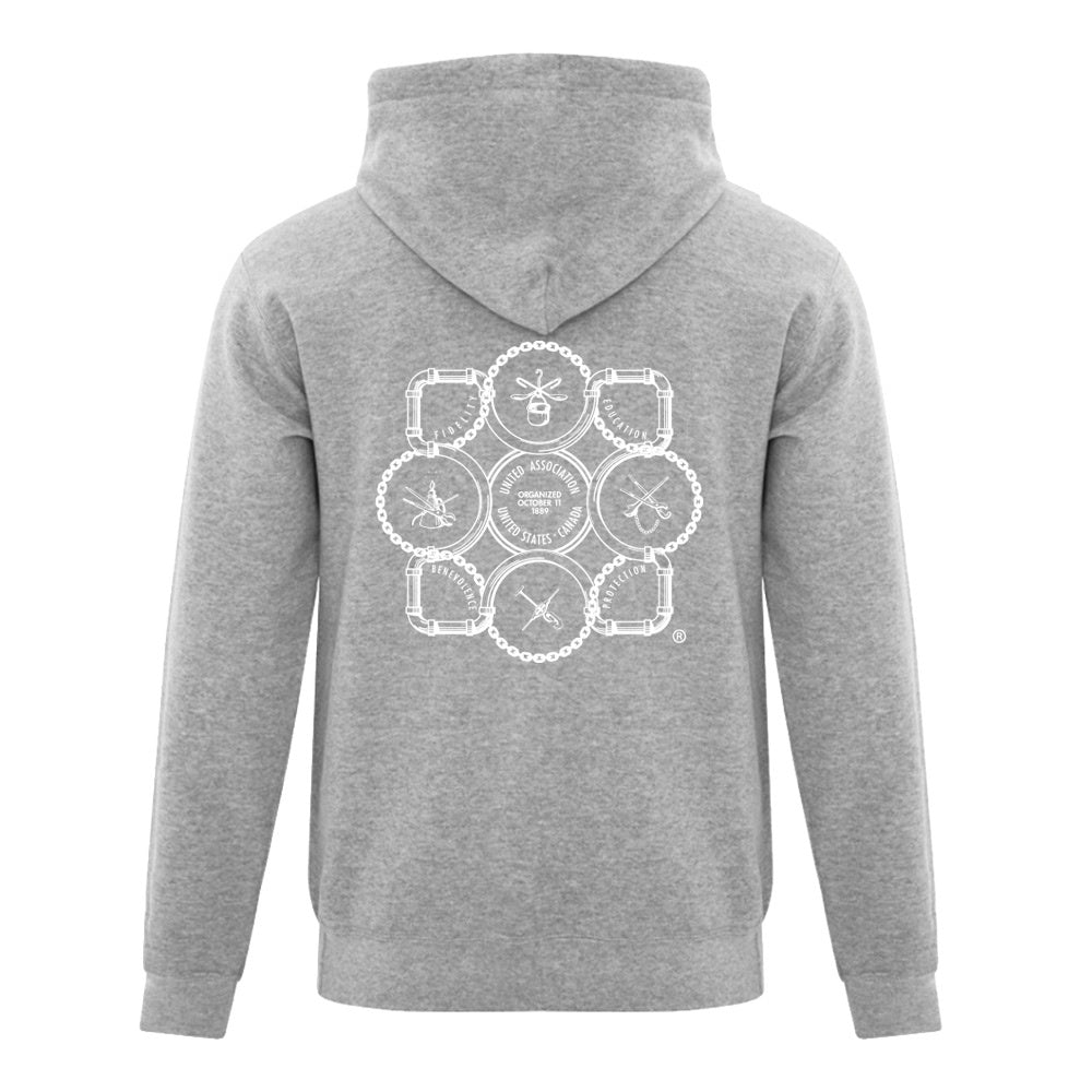 Local 663 Adult Fleece Hooded Sweatshirt