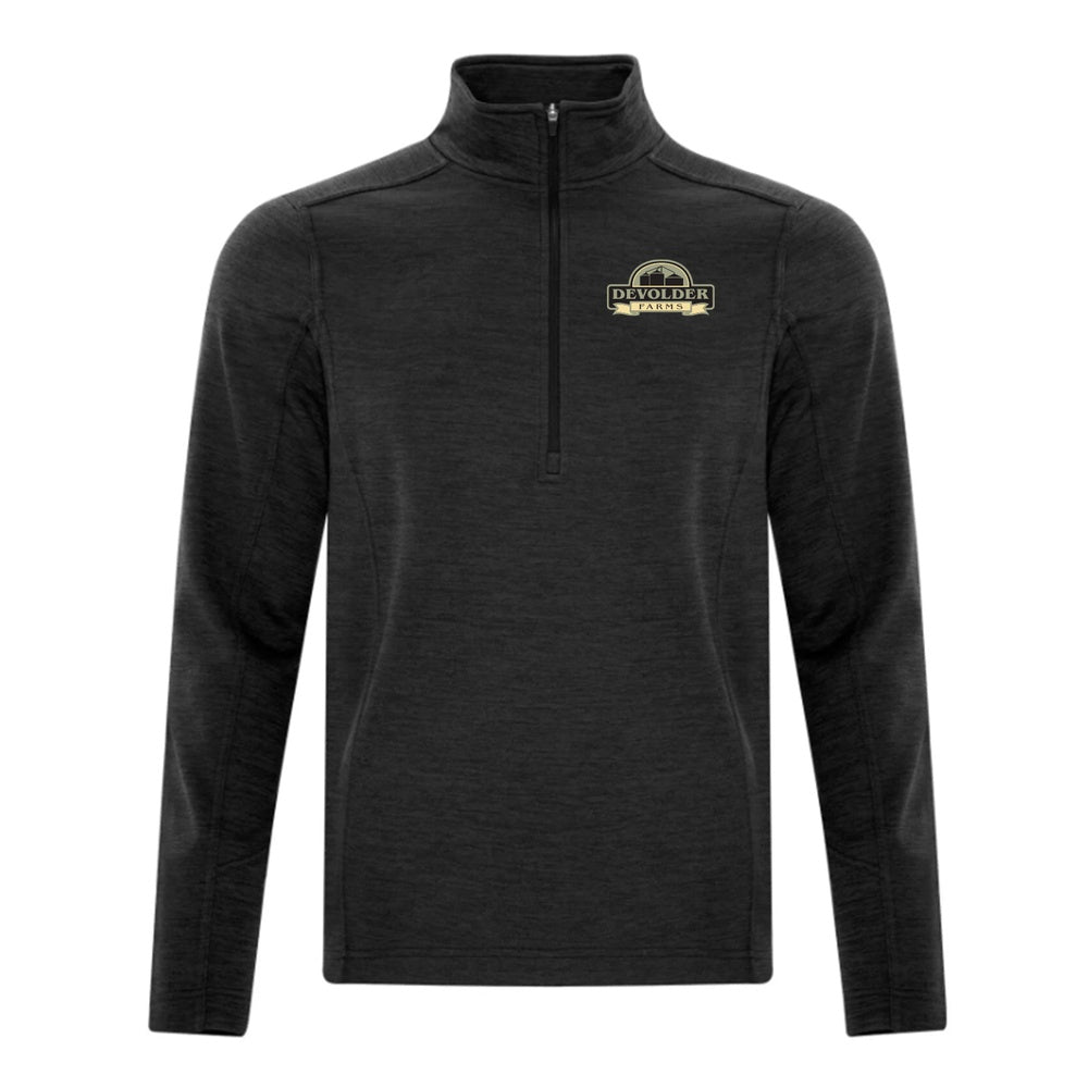 Devolder Farms Adult Dynamic Heather Fleece 1/2 Zip Sweatshirt