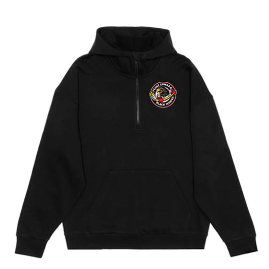 PEMAA Adult Drop Shoulder 1/2 Zip Hoodie
